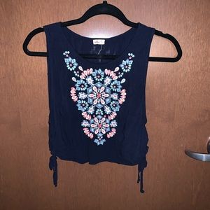 Hollister embroidered Tank Top